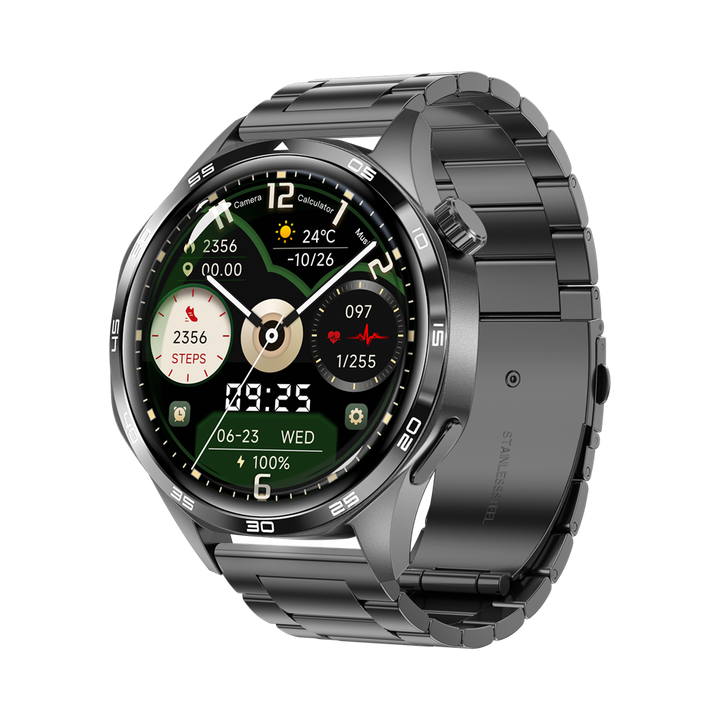 Montre connectée Watch 5 Pro avec écran HD, prise d'appel, étanchéité IP67, moniteur d'activité physique, fréquence cardiaque, NFC, pour le travail 🇳🇪