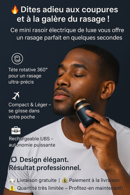 Rasoir électrique multifonction portable 🇬🇦
