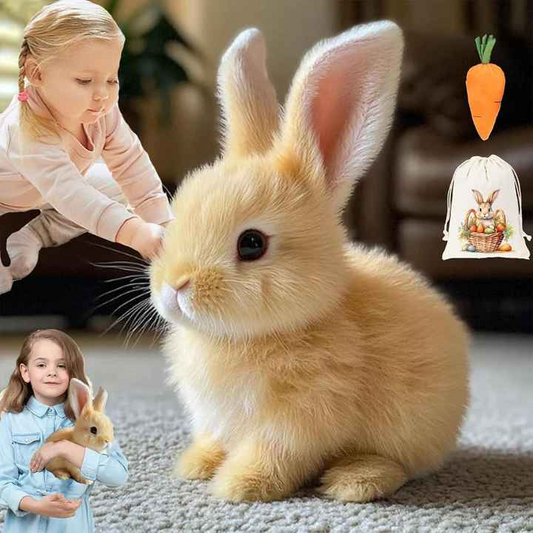 🐰Jouet en peluche lapin mignon et réaliste